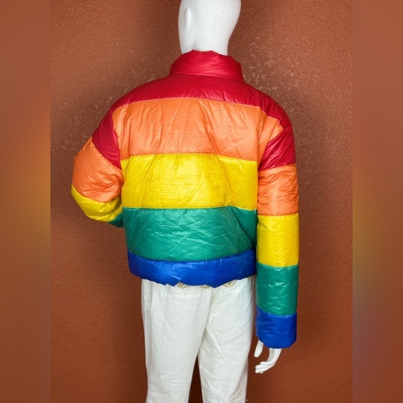 Hot & Delicious Fiery Orange and Red Jacket Size Large - Picture 9 of 17